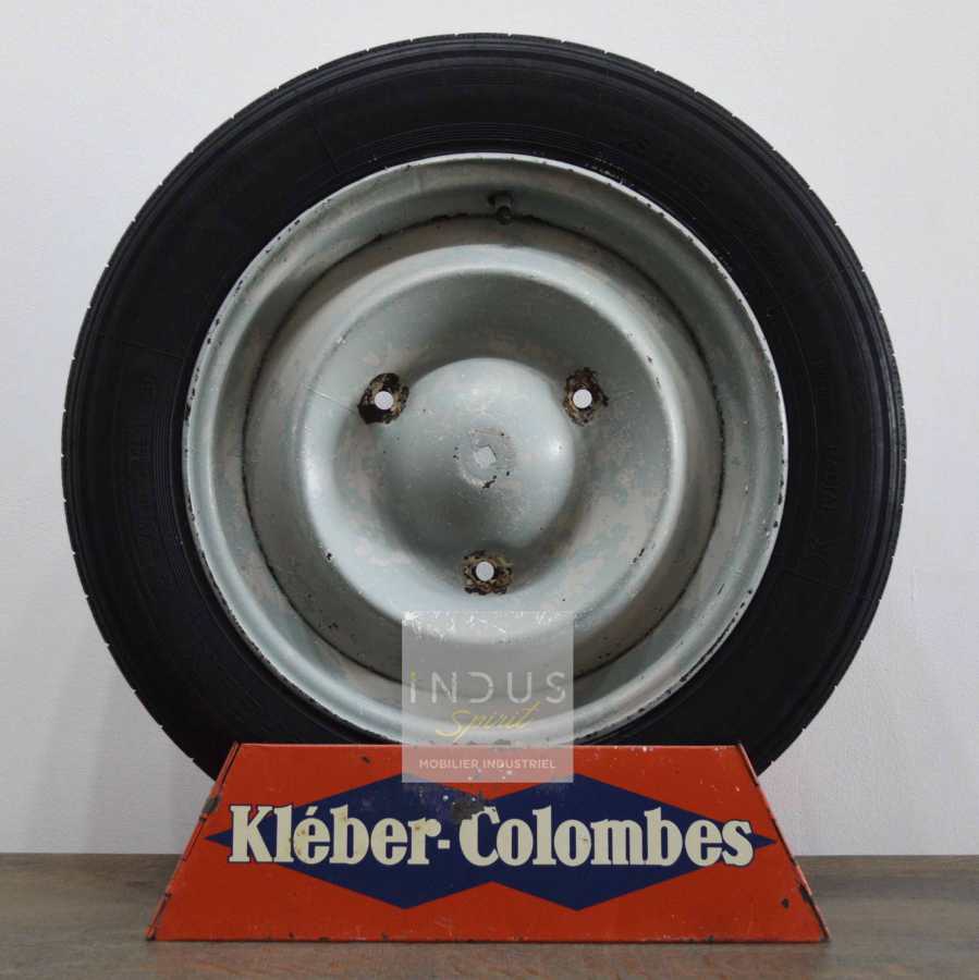 Ancien présentoir Kléber Colombes pour pneu