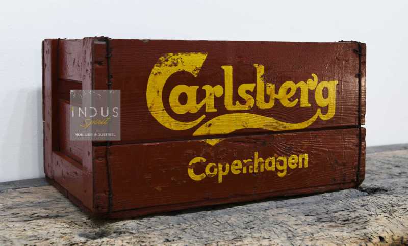 Ancienne caisse Carlsberg