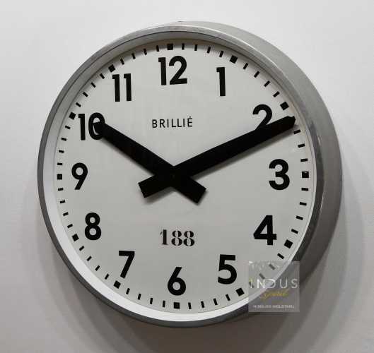 Horloge industrielle Brillié