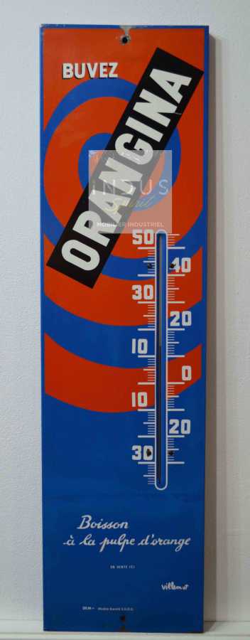 Ancien thermomètre Orangina