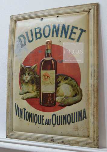 Tôle publicitaire Dubonnet vin tonique